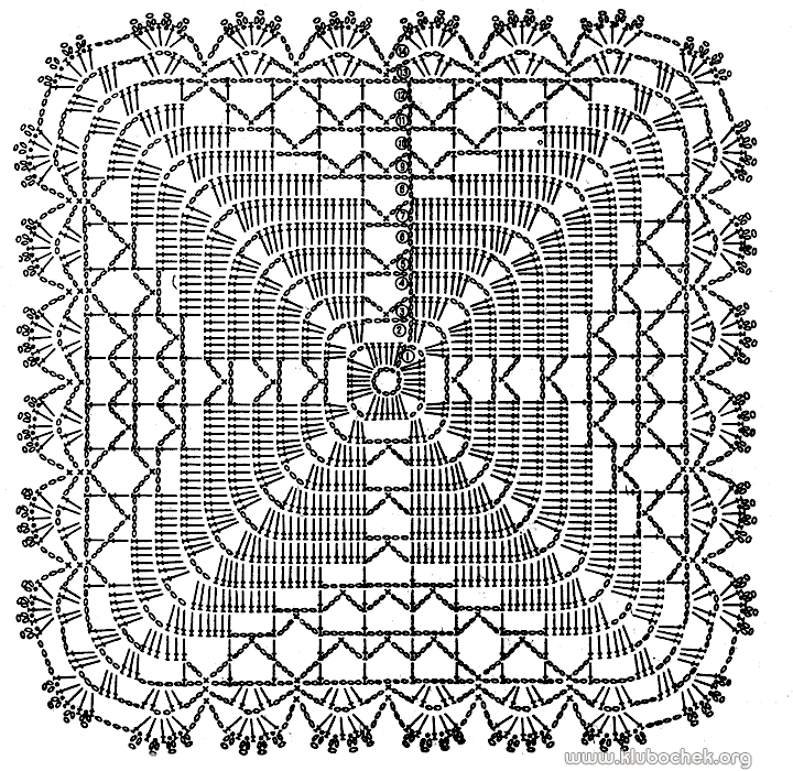 Наволочки Крючком Фото Схемы